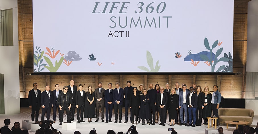 Le Groupe VMH dévoile ses objectifs environnementaux à l'UNESCO Visuel_LVMH_1